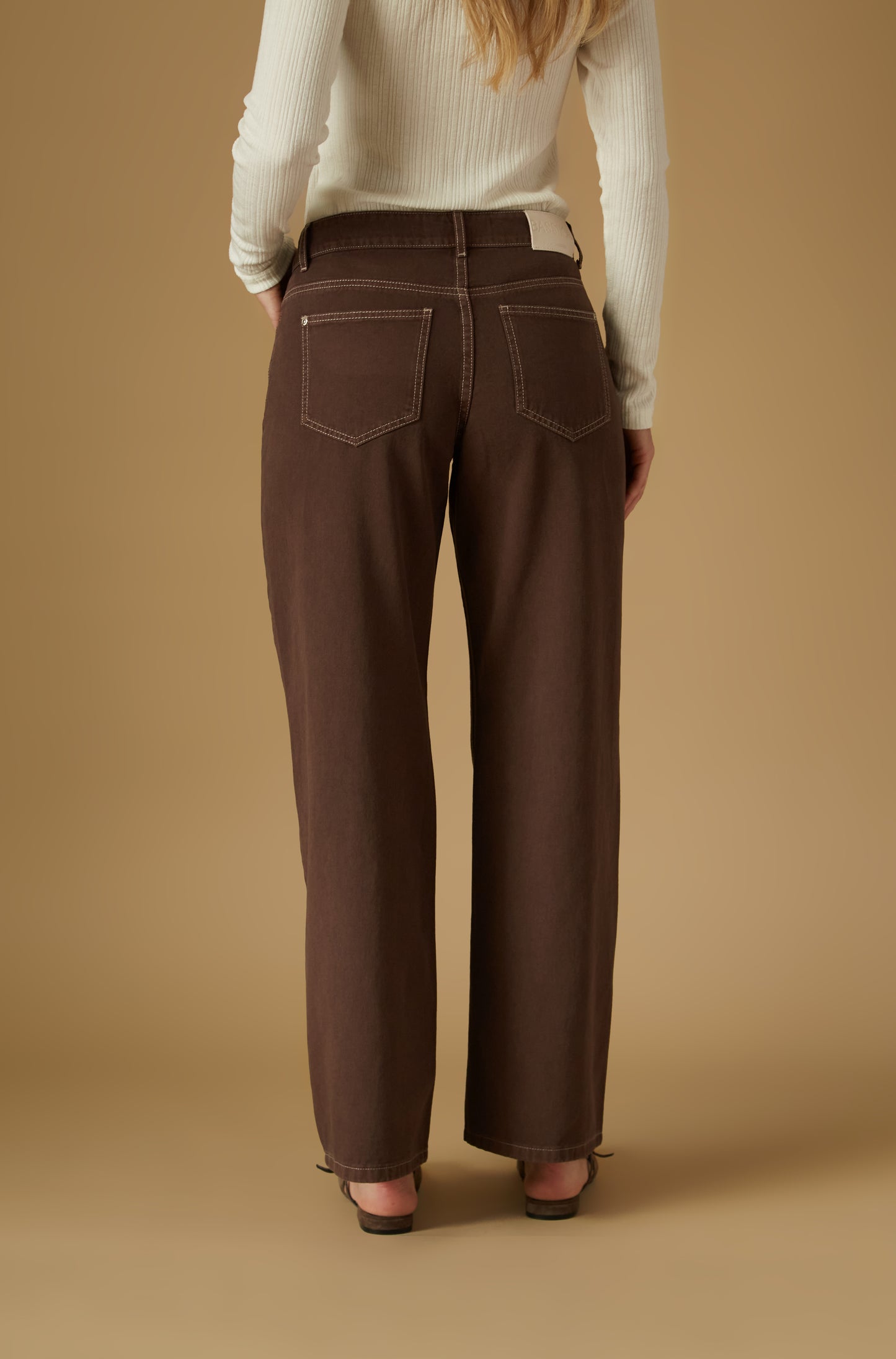 Pantalon Carol Marron