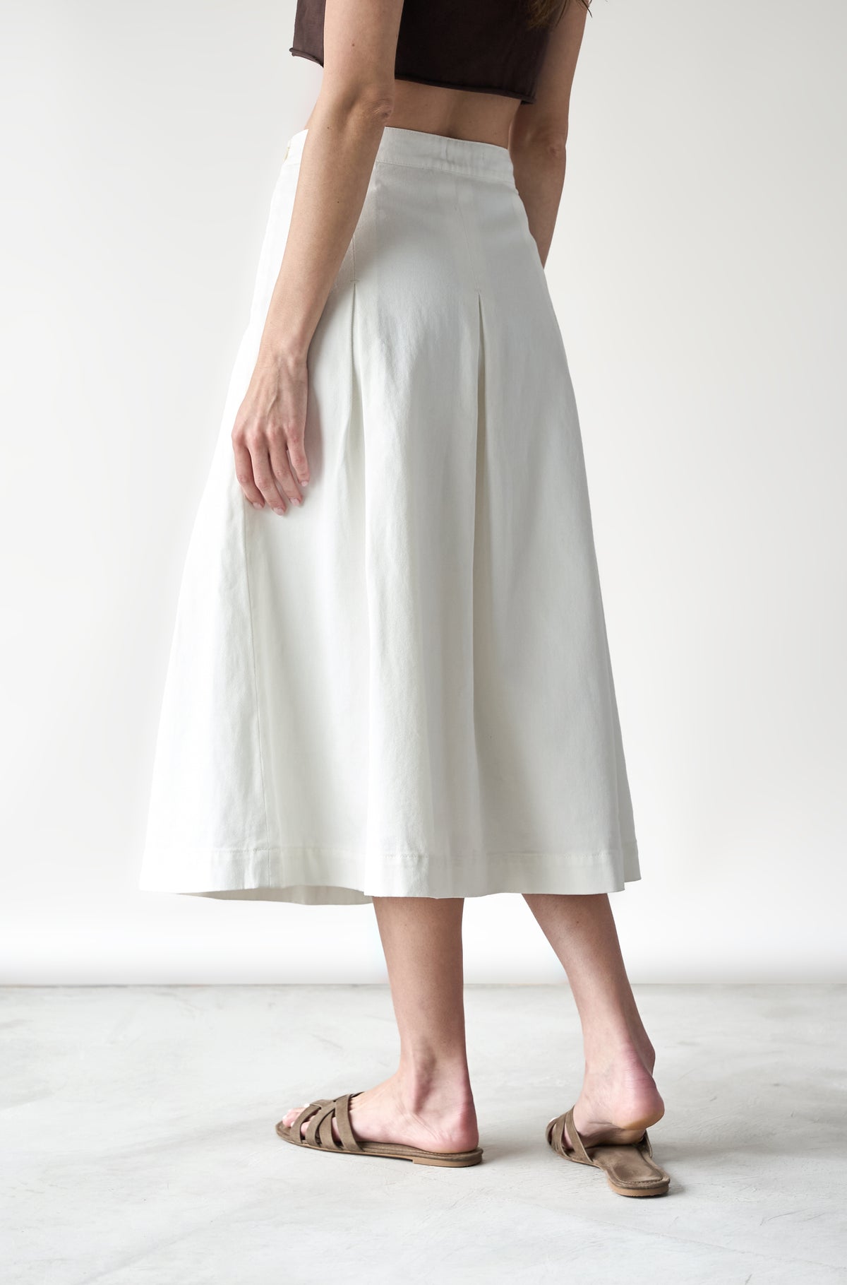 Falda Francesca Off White