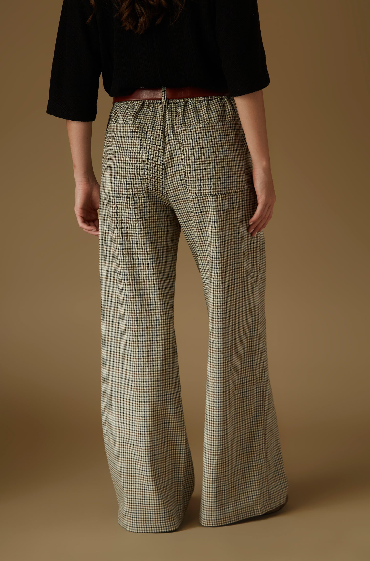 Pantalon Dunia Marron