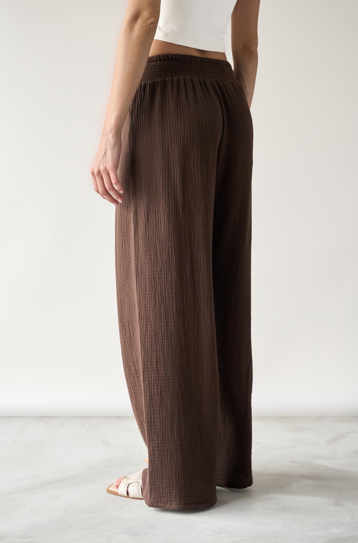 Pantalon Holly Marron