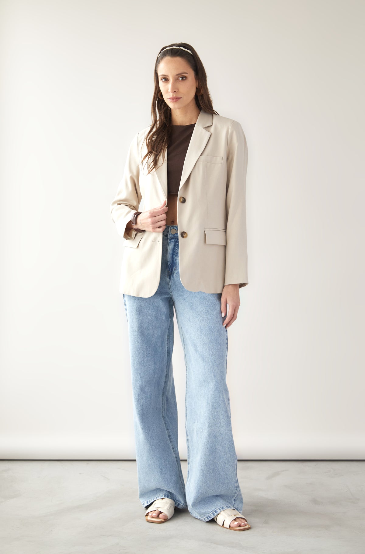 Blazer Gia Beige