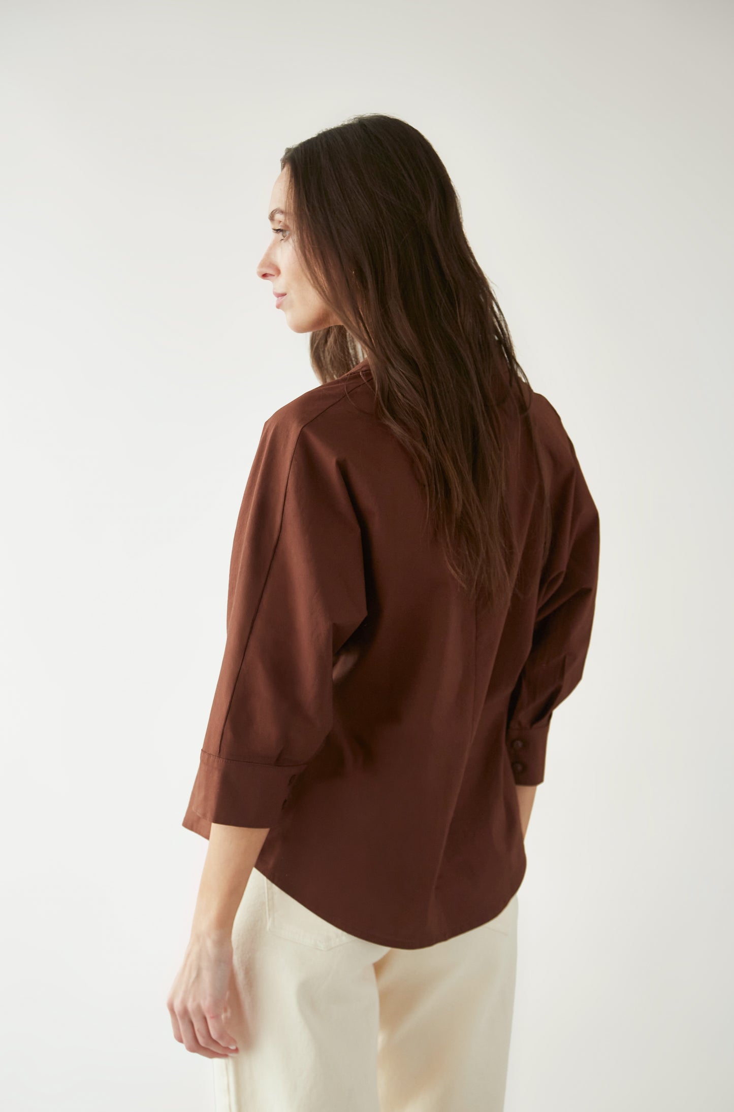 Blusa Namora Marron — fotografía 4 del producto.