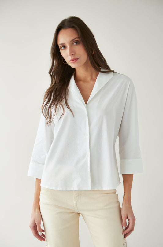 Blusa Namora Off White — fotografía 1 del producto.