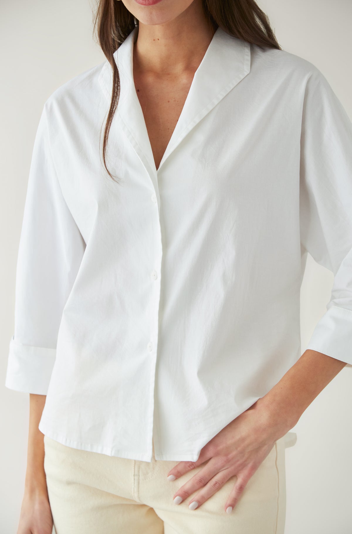 Blusa Namora Off White — fotografía 2 del producto.