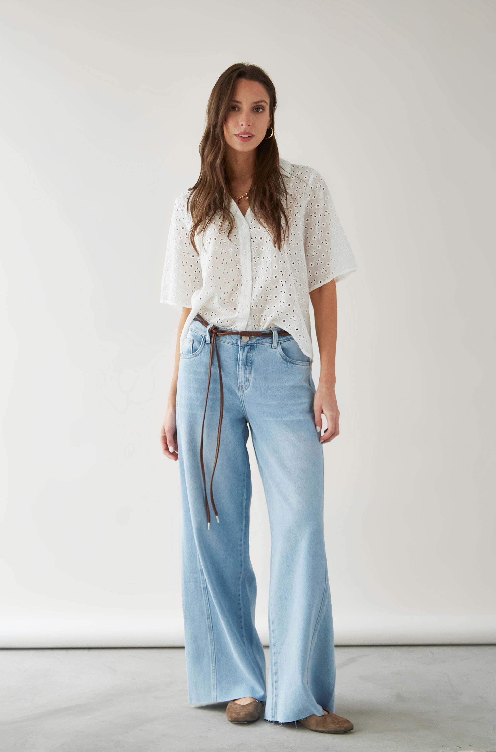 Blusa Qamara Off White — fotografía 4 del producto.