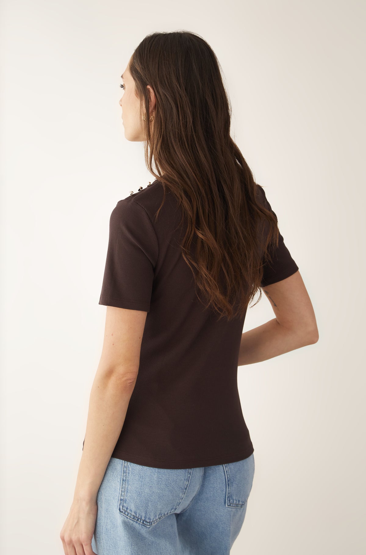 Polo Costa Marron — fotografía 4 del producto.