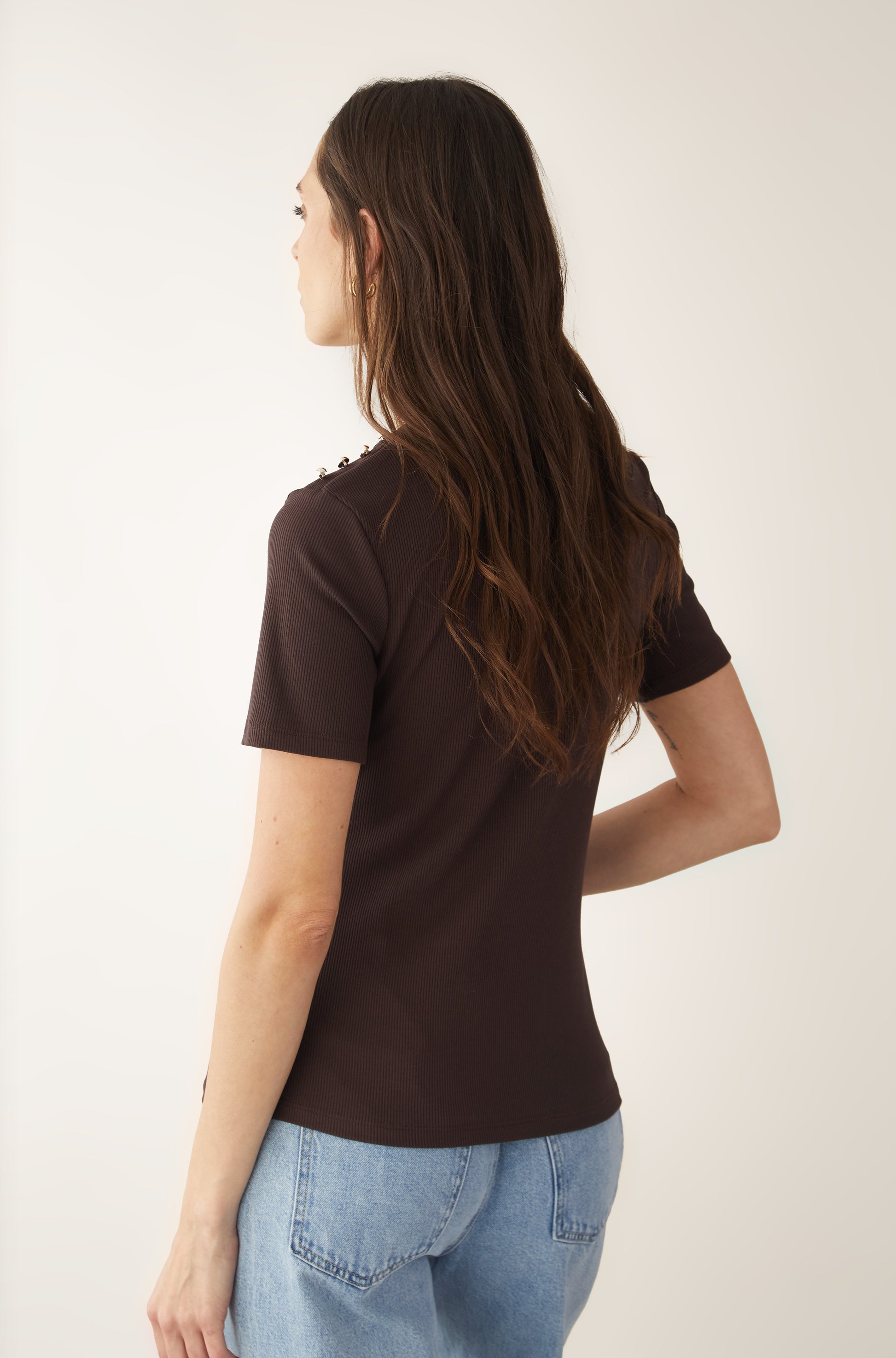 Polo Costa Marron — fotografía 4 del producto.