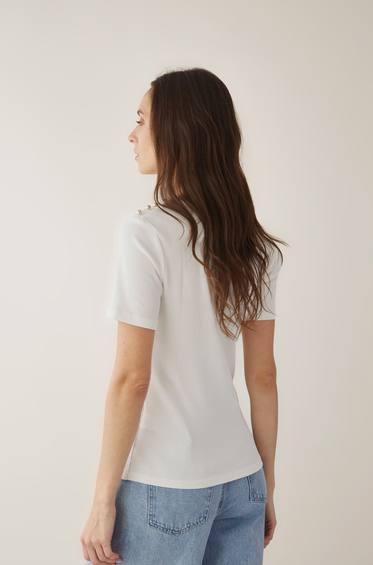 Polo Costa Off White — fotografía 4 del producto.